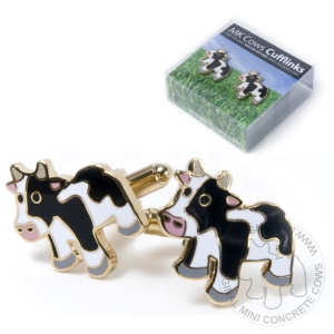 Milton Keynes Cow Cufflinks